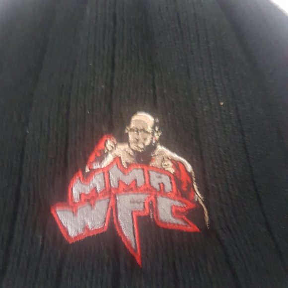 MMA WFC Beanie Cap Hat One Size Black Global Headwear Unisex Adult Youth - Picture 12 of 12